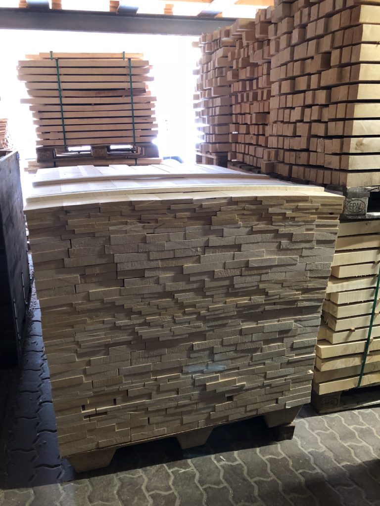 European Spruce Planks ready for Shipment to Reeder Pianos, Inc.