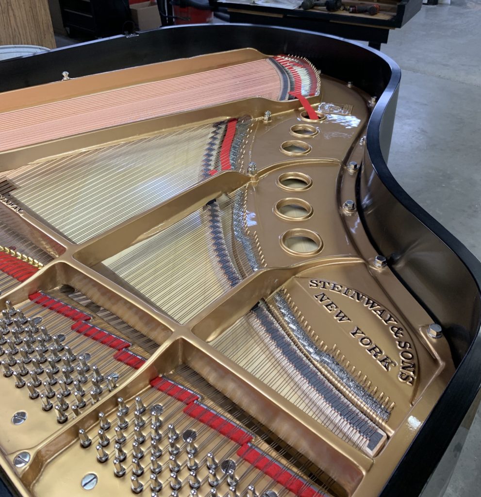 Completely Restored by RPI, Steinway Model L with European Spruce Soundboard