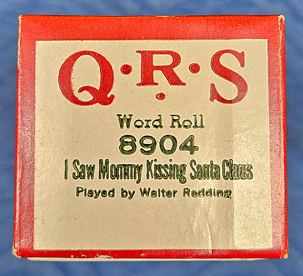 QRS I Saw Mommy Kissing