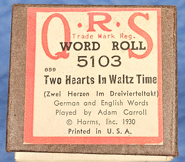 Two Hearts In Waltz Time