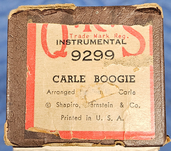 QRS Carle Boogie