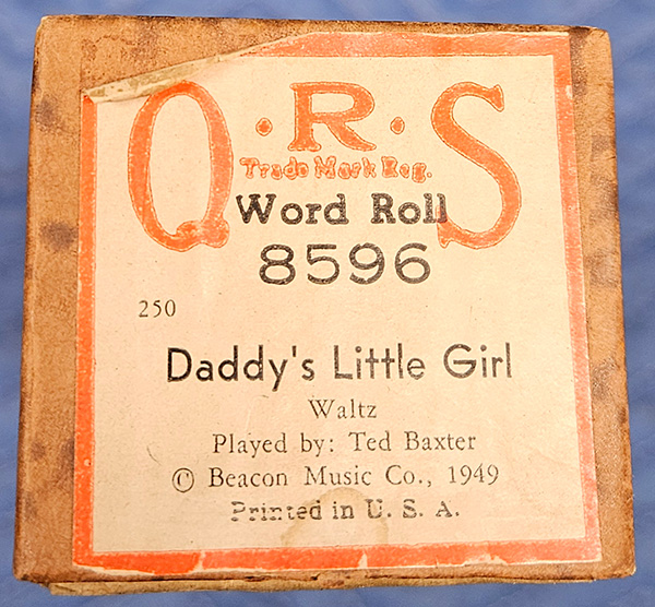 QRS Daddys Little Girl