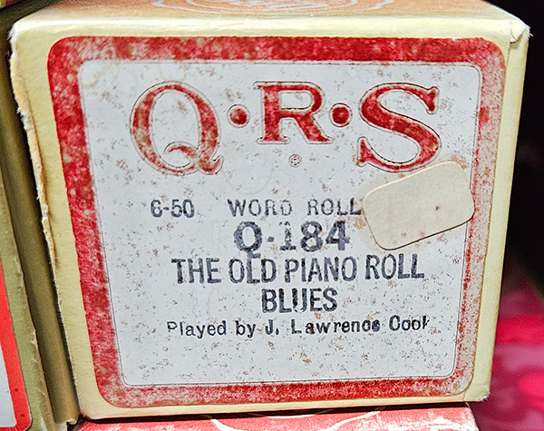 QRS The Old Piano Roll Blues