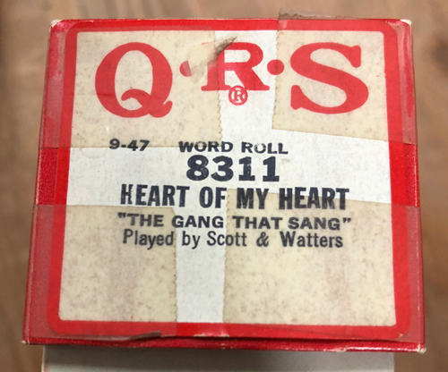 QRS Heart Of My Heart