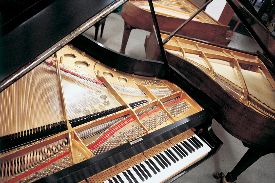 Pianos in Final Stages of the Restoration Process